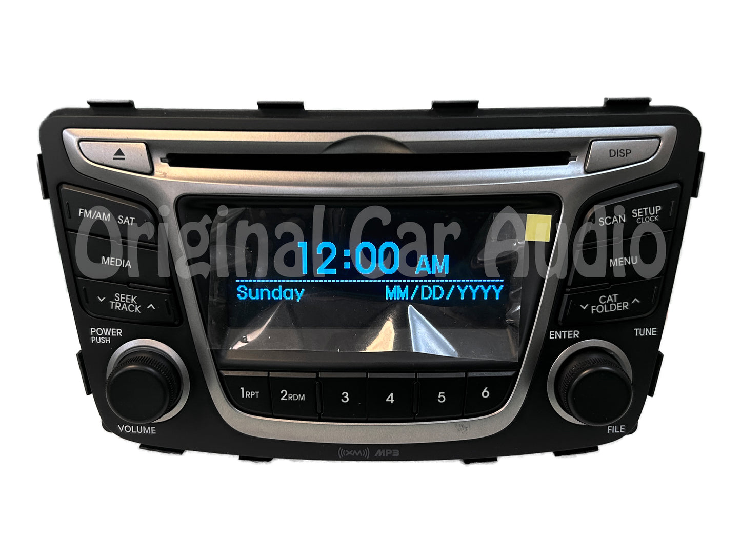 Refurbished 2015 Hyundai Accent Factory OEM XM Radio MP3 and CD player