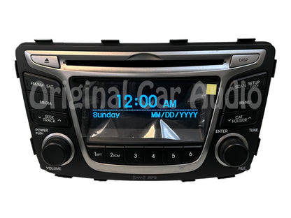 Refurbished 2015 Hyundai Accent Factory OEM XM Radio MP3 and CD player