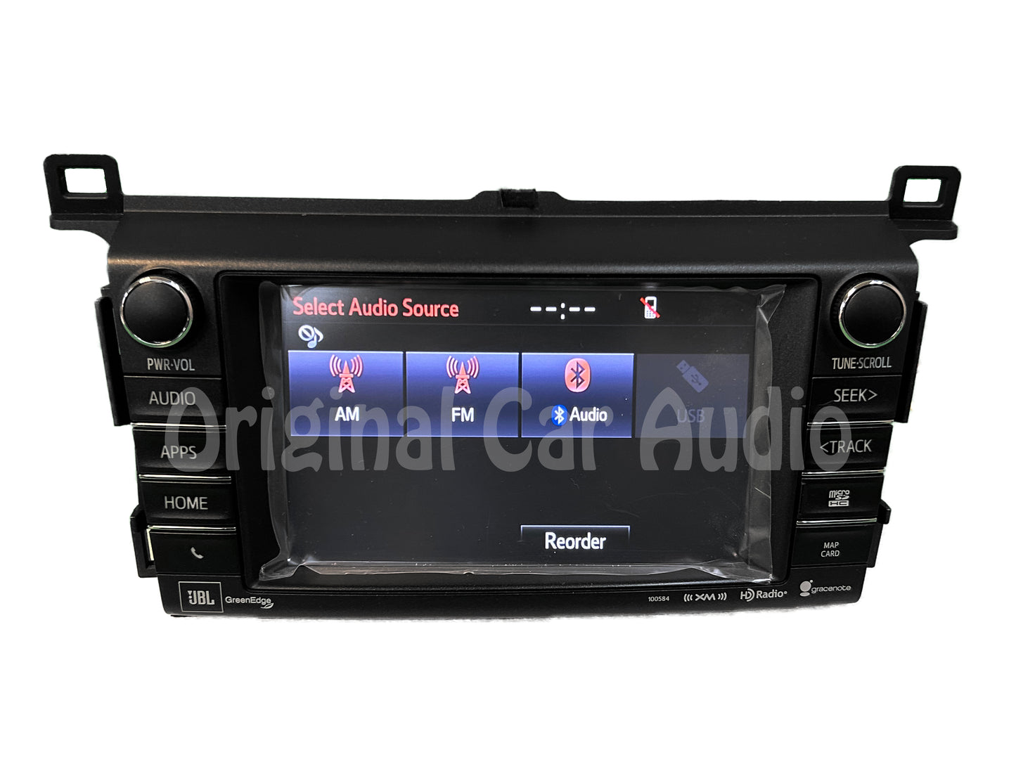 Refurbished 2015 - 2018 Toyota Rav4 OEM JBL Entune Navigation Gracenote SAT HD Radio 100576