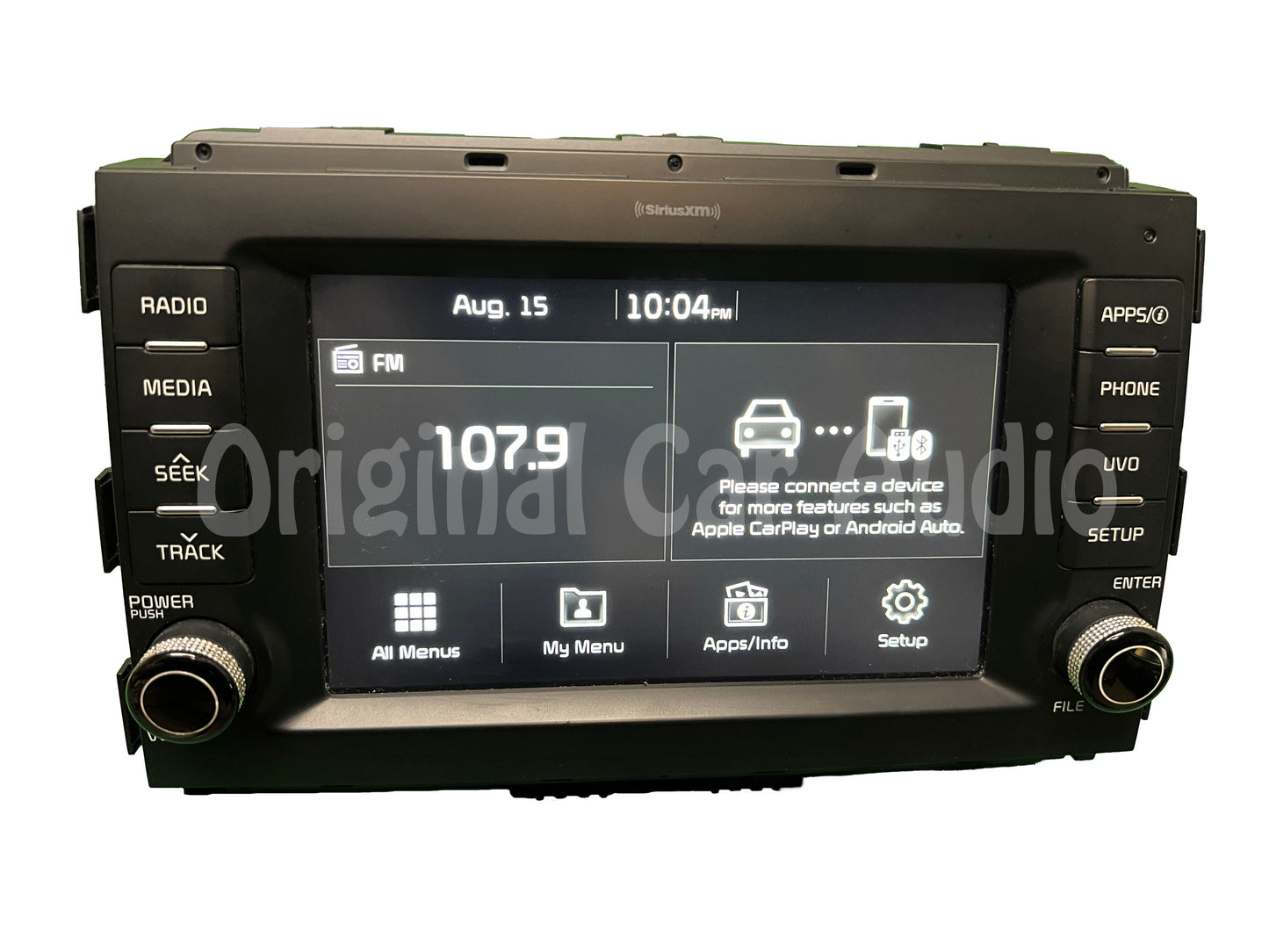 2017 - 2018 Kia Sedona OEM UVO Multi Media Apple Car Play Android Auto Bluetooth Touch Screen Radio Receiver