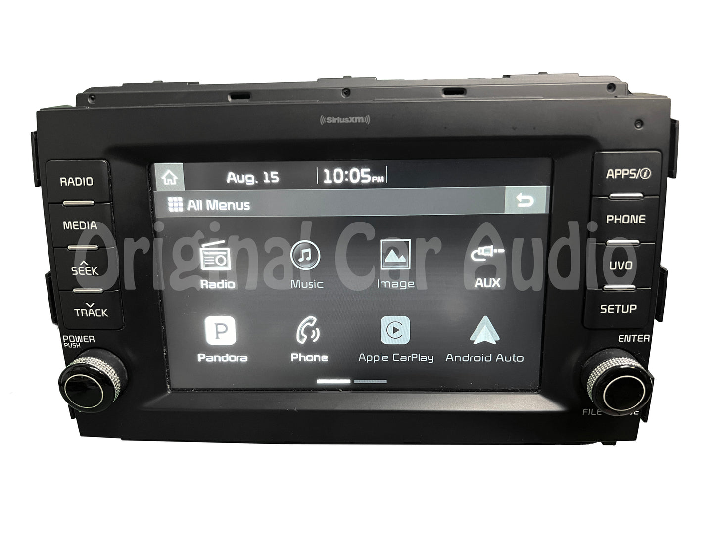 2017 - 2018 Kia Sedona OEM UVO Multi Media Apple Car Play Android Auto Bluetooth Touch Screen Radio Receiver