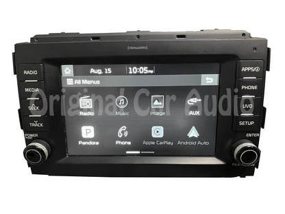 2017 - 2018 Kia Sedona OEM UVO Multi Media Apple Car Play Android Auto Bluetooth Touch Screen Radio Receiver