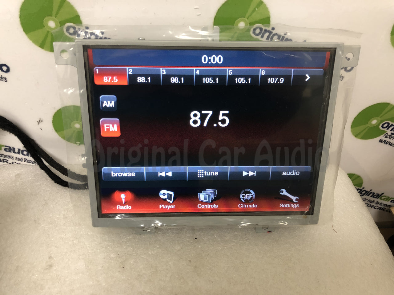 Refurbished 2011 - 2017 Dodge Journey OEM 8.4" Navigation Touch Screen Display Monitor Panel Without BEZEL
