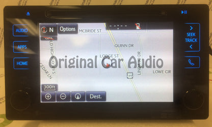 2016 16 Toyota Tacoma OEM AM FM Navigation Gracenote Non-JBL Radio Receiver