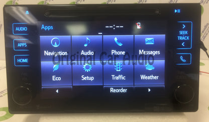 2016 16 Toyota Tacoma OEM AM FM Navigation Gracenote Non-JBL Radio Receiver