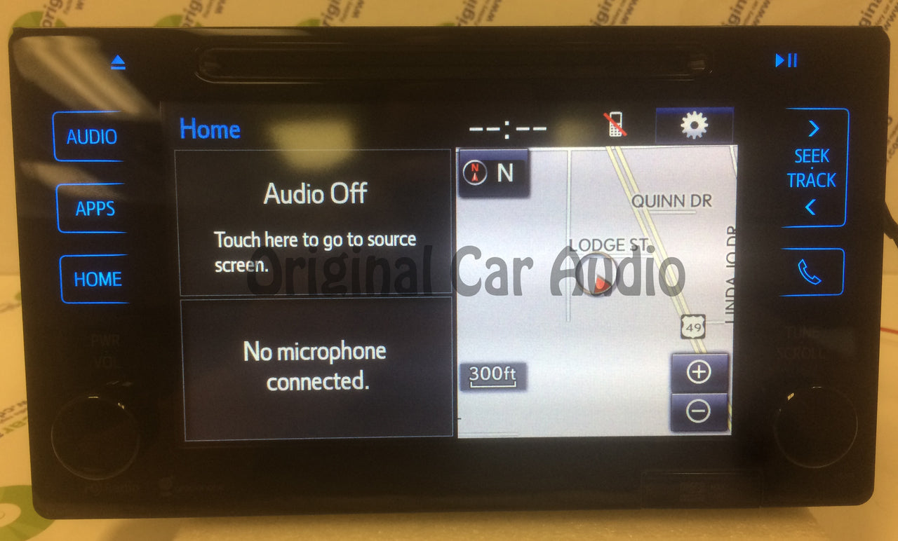 2016 16 Toyota Tacoma OEM AM FM Navigation Gracenote Non-JBL Radio Receiver