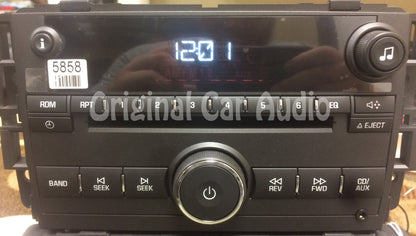 New Unlocked 2007 2008 Chevy Pontiac Torrent OEM AM FM Radio CD Player Receiver U1C, 15945858, 22736966