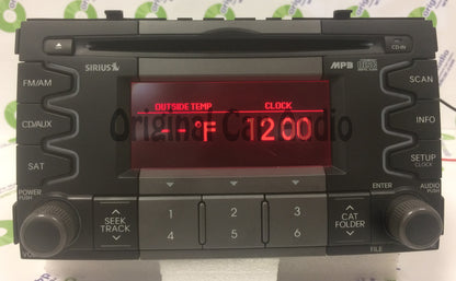 2010 2011 Kia Soul OEM AM FM Radio CD Player w/ Amplifier 96140 2K300