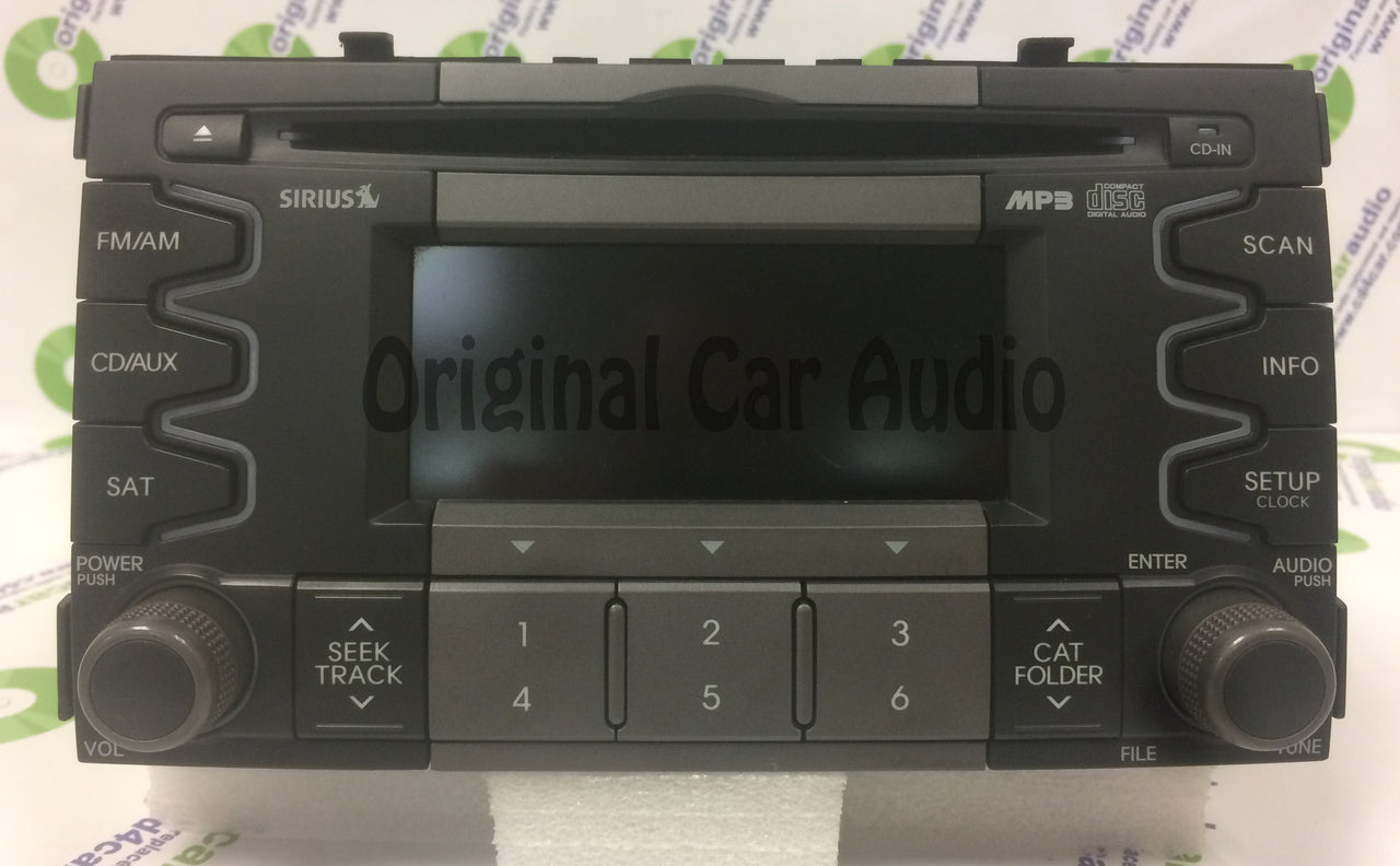 2010 2011 Kia Soul OEM AM FM Radio CD Player w/ out Amplifier