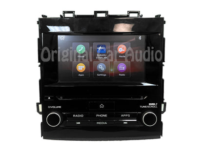 2017 - 2023 SUBARU IMPREZA CROSSTREK AM/FM RADIO CD player Receiver CONTROL UNIT OEM - Analog