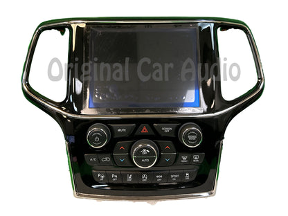 Reman 2018 - 2019 Jeep Grand Cherokee OEM AC Climate Control Radio Touchscreen