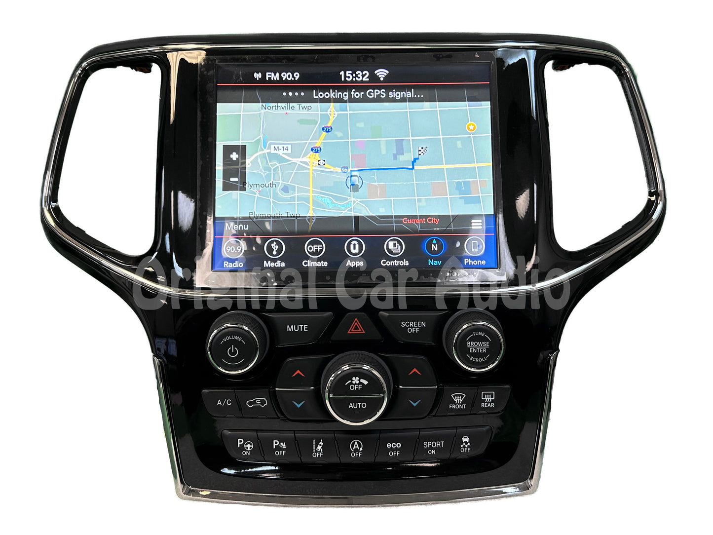 Reman 2018 - 2019 Jeep Grand Cherokee OEM AC Climate Control Radio Touchscreen