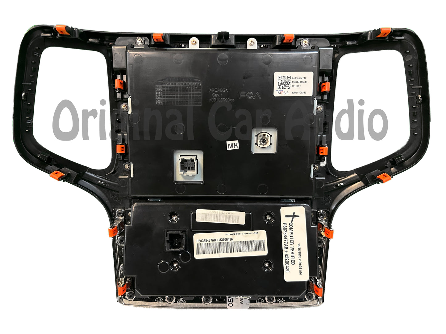 Reman 2018 - 2019 Jeep Grand Cherokee OEM AC Climate Control Radio Touchscreen