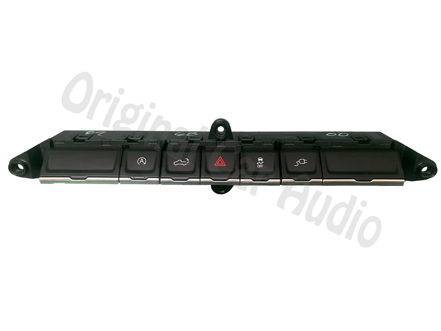 2019 - 2024 GMC Chevrolet Silverado Sierra OEM Hazards Tailgate Release Traction Control AC/DC Switch