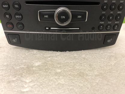 2008 - 2012 Mercedes C-Class C230 C250 C300 C350 C63 OEM Navigation GPS 6 CD Radio Media Command Receiver