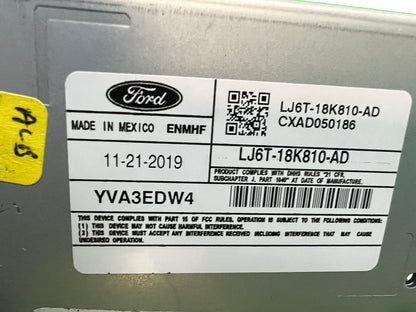 2020 - 2024 Ford Escape Bronco OEM Multi Media Audio Control Module Radio Receiver - Analog