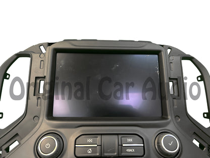 Blemished 2019 - 2023 Chevy GMC Sierra 1500 2500 3500 OEM Bezel 8" Display Screen Radio Control Panel