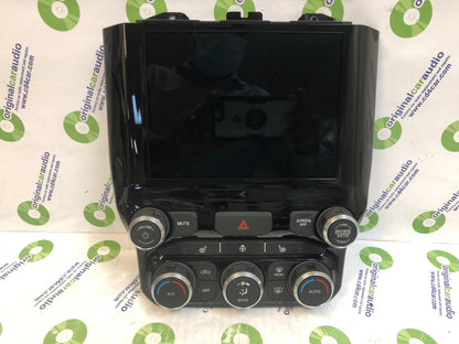 2019 - 2020 RAM DODGE OEM 8.4 Navigation Display Screen Temperature Dual Climate Control Panel Bezel