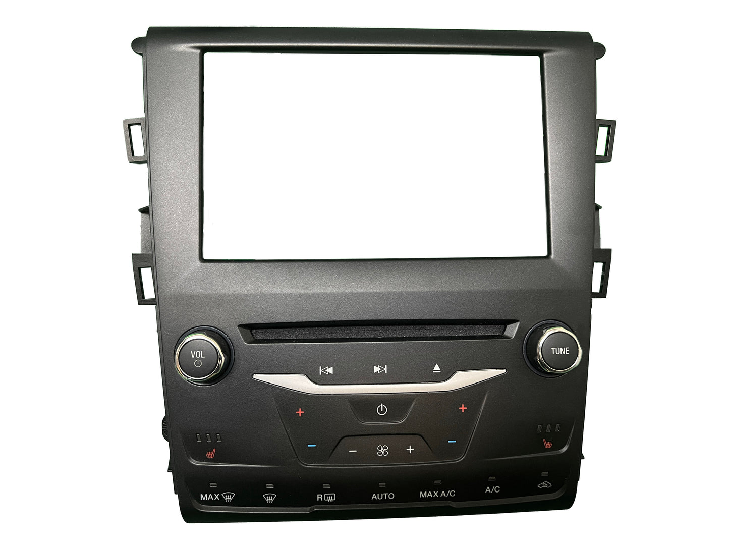 2013 - 2016 Ford Fusion OEM 8" Touch Screen Radio Dual Zone Heated Seats Climate Control Panel Bezel ONLY