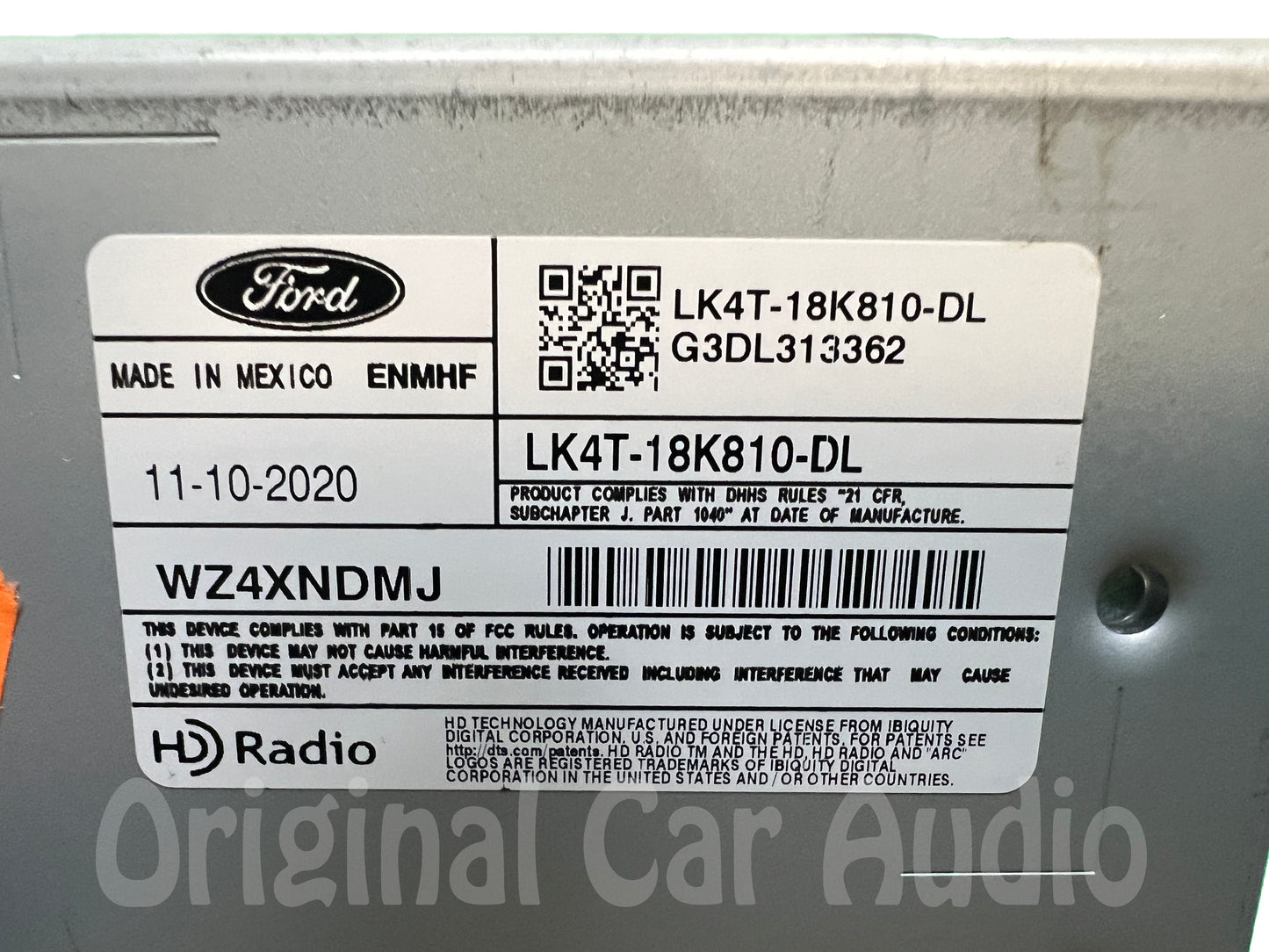 2022 - 2024 Ford Transit OEM Multi Media Radio Receiver Audio Control Module ACM - Analog