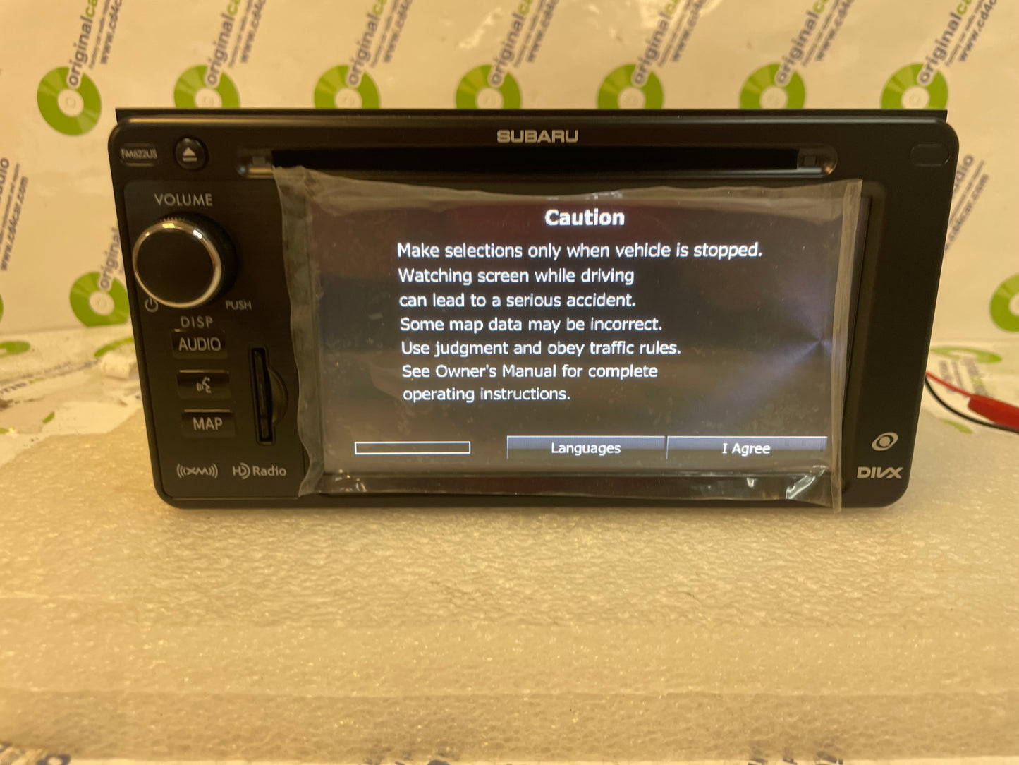 Refurbished 2014 - 2015 Subaru Forester OEM Touch Screen Navigation Bluetooth Radio Receiver