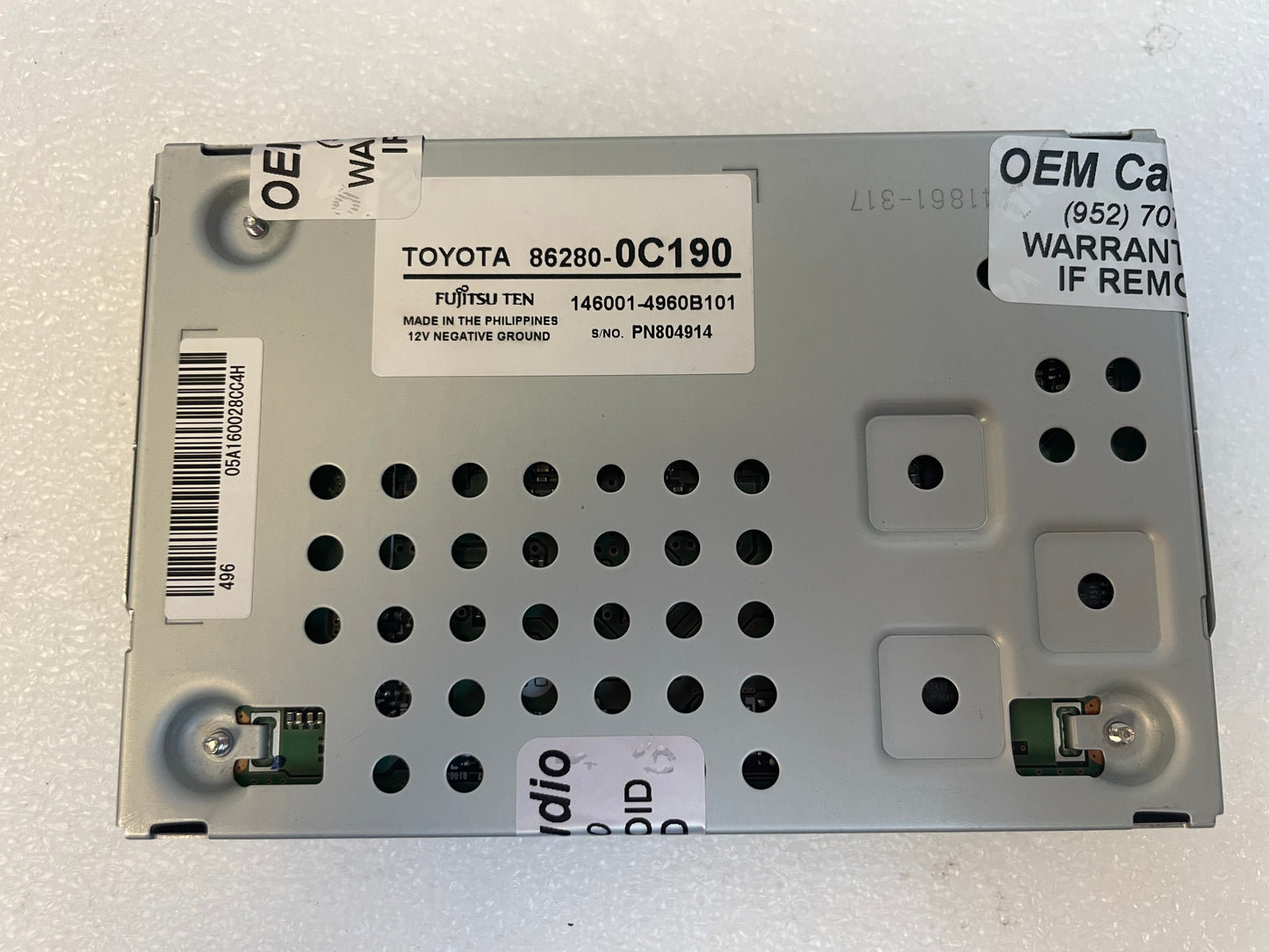 2013 - 2019 Toyota Tundra Amplifier Amp OEM Stereo Component 86280-0C190