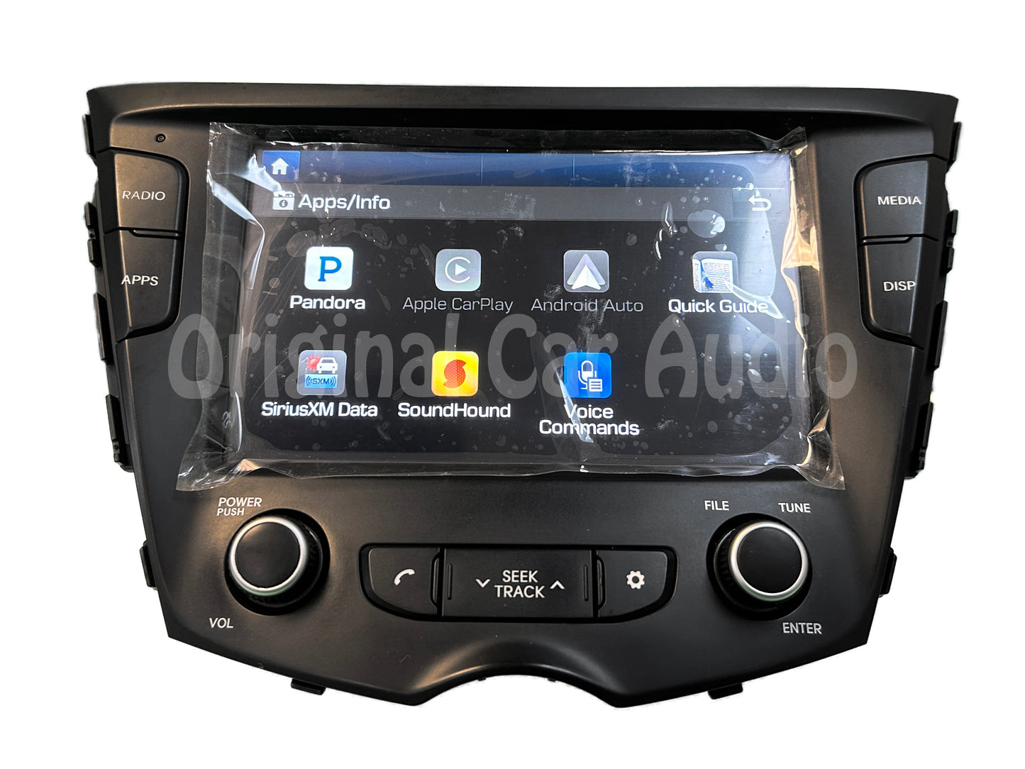 Refurbished 2016-2017 Hyundai Veloster AM FM Radio Receiver Display