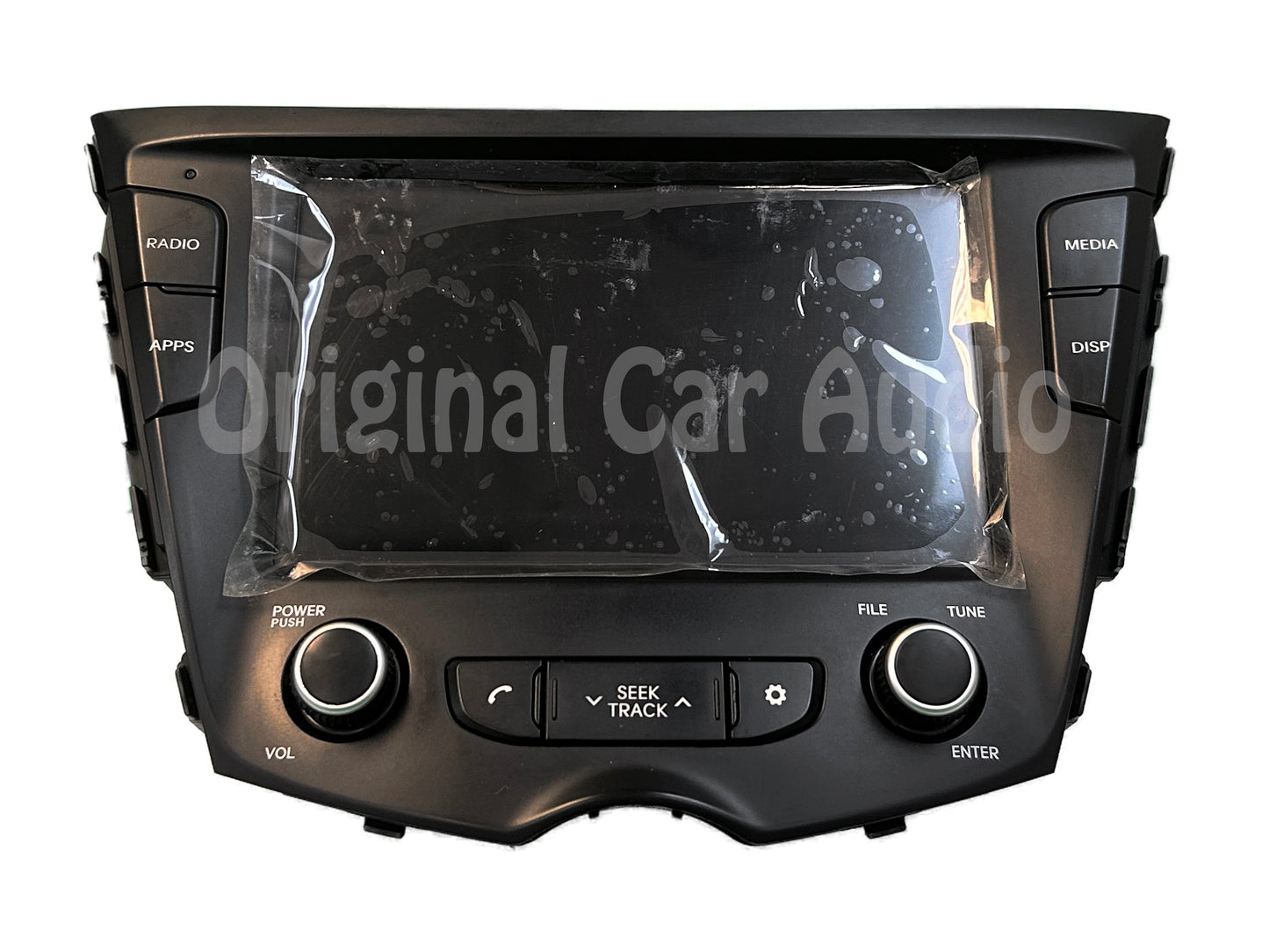 Refurbished 2016-2017 Hyundai Veloster AM FM Radio Receiver Display