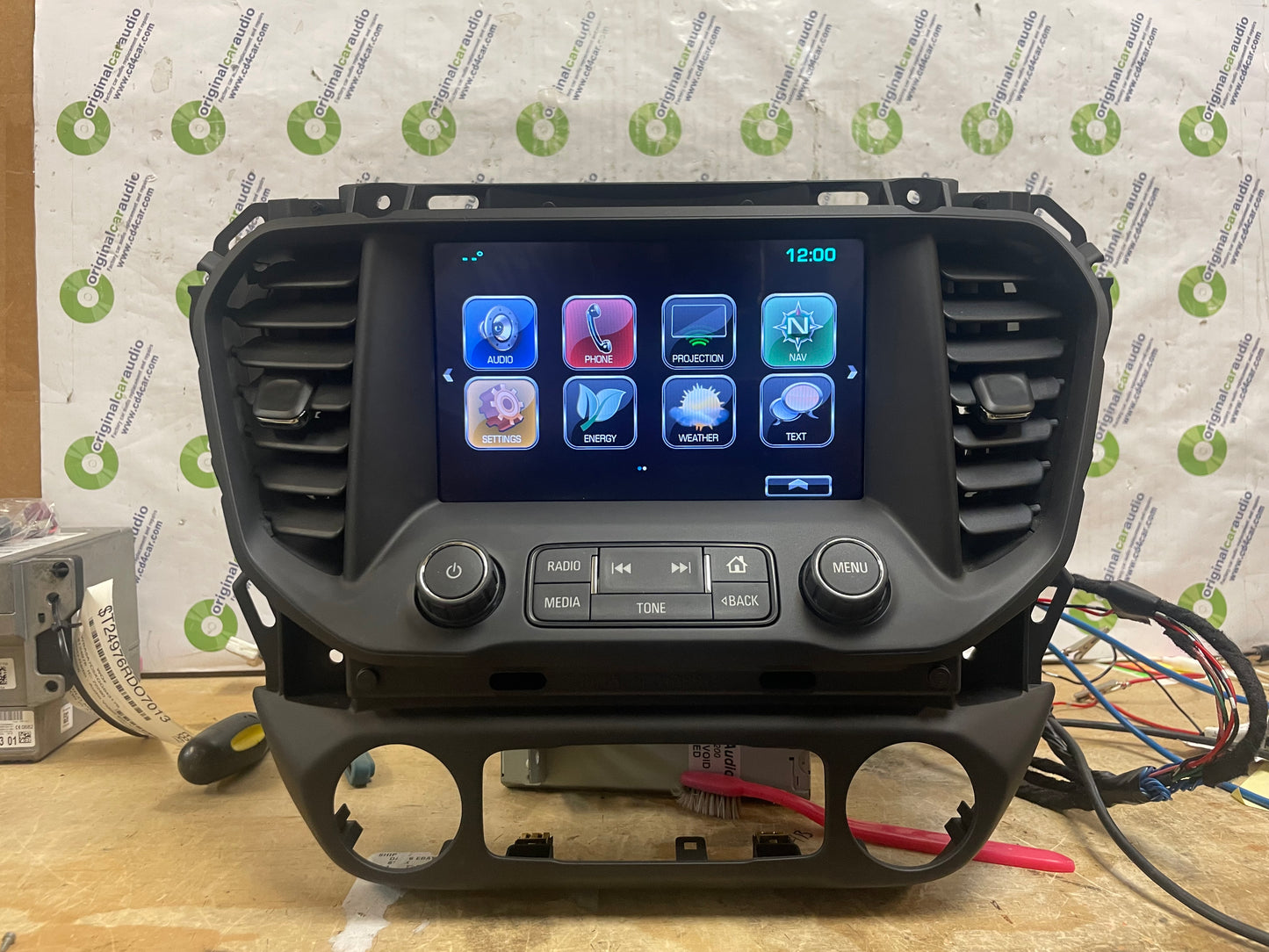 2017 - 2019 GMC Acadia OEM Radio Display Screen Control Panel