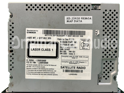 Refurbished 2014 - 2015 Nissan Juke OEM Navigation SirusXM Radio CD Player Receiver