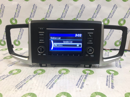 2016 - 2019 Honda Ridgeline OEM AM FM Radio Display Screen Media Receiver