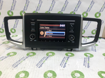 2016 - 2019 Honda Ridgeline OEM AM FM Radio Display Screen Media Receiver