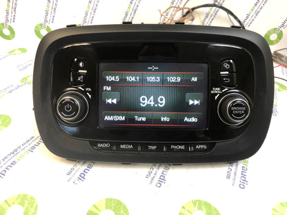 2015 - 2019 Fiat 500 OEM Information Display Screen AM FM Radio Receiver VP2