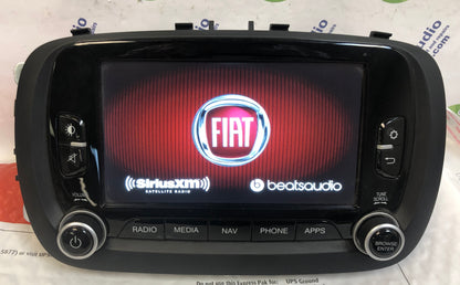 2016 - 2017 Fiat 500 OEM Navigation XM AM FM Radio Receiver VP4
