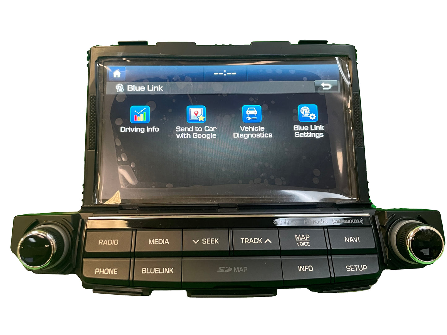 Refurbished 2016 - 2018 Hyundai Tucson OEM Infnity BlueLink Touch Screen Navigation GPS Radio Media Receiver