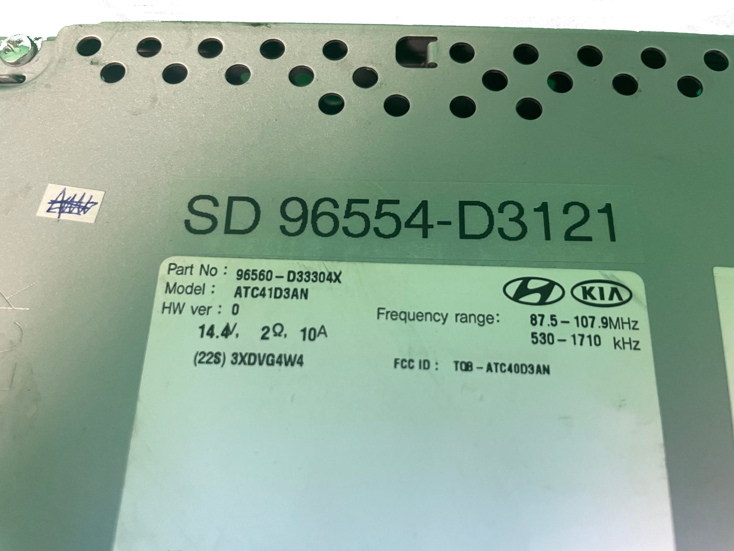 Refurbished 2016 - 2018 Hyundai Tucson OEM Infnity BlueLink Touch Screen Navigation GPS Radio Media Receiver