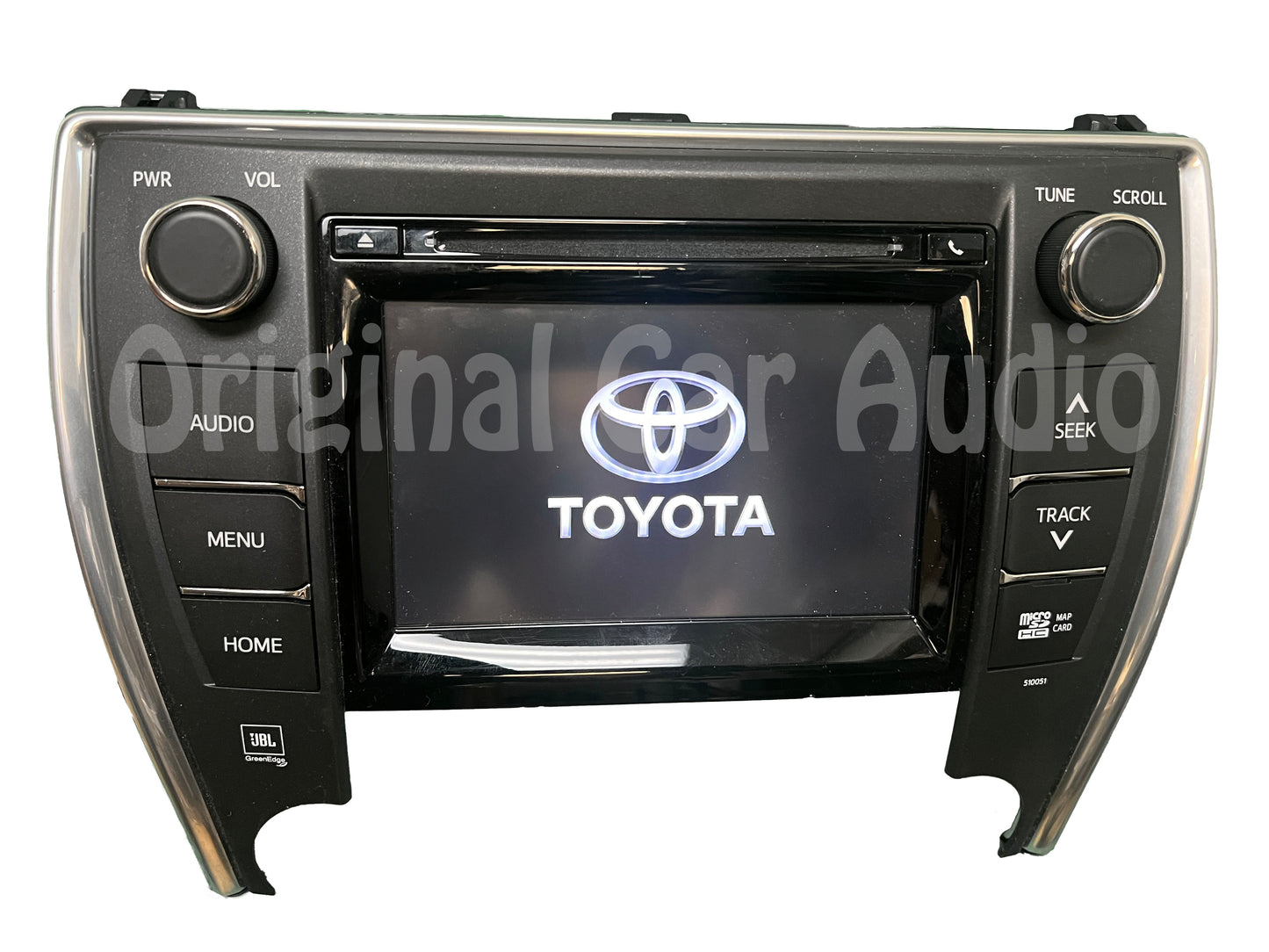 2015 - 2017 Toyota Camry OEM JBL Green Edge Premium Sound AM FM Touch Screen GPS Navigation Radio Receiver 510051