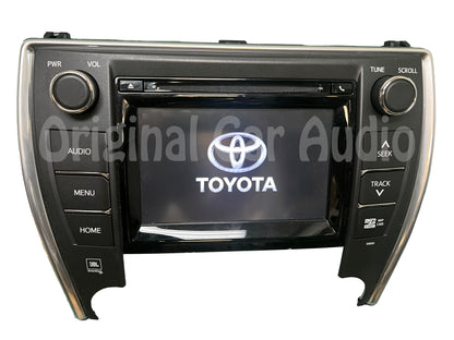 2015 - 2017 Toyota Camry OEM JBL Green Edge Premium Sound AM FM Touch Screen GPS Navigation Radio Receiver 510051