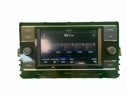 2020 Volkswagen Jetta OEM Media Touch Screen AM FM Radio Receiver