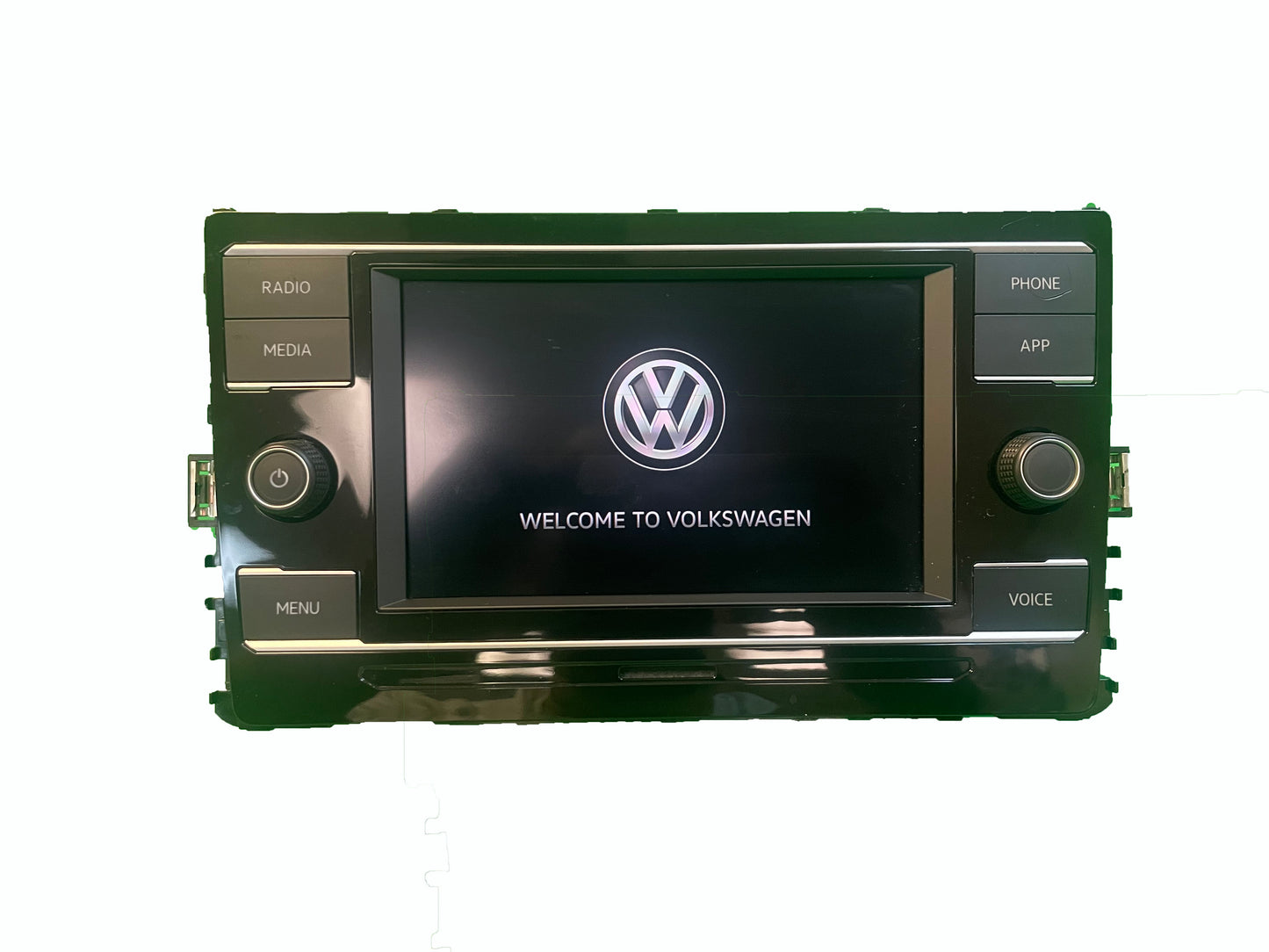 2020 Volkswagen Jetta OEM Media Touch Screen AM FM Radio Receiver BOTTOM BLOCK ONLY
