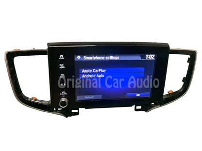 2021 - 2023 Honda Ridgeline OEM Touch Screen Multi Media Bluetooth Apple Car Play Android Auto Display Receiver