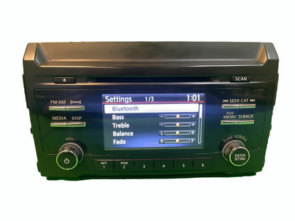 2016 - 2018 Nissan Titan XD AM/FM Radio CD Receiver Head Unit OEM