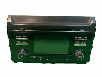 2016 - 2018 Nissan Titan XD AM/FM Radio CD Receiver Head Unit OEM