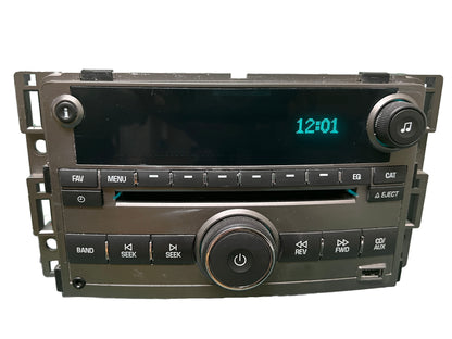 2009 - 2012 Chevy Chevrolet Malibu OEM Single CD USB Aux AM FM Radio Receiver UUI