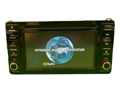 2016-2017 Mitsubishi Outlander Lancer OEM AM FM Radio Receiver CD Player Touch Screen Display