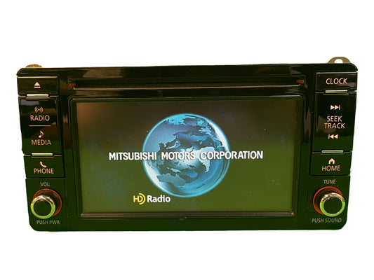 2016-2017 Mitsubishi Outlander Lancer OEM AM FM Radio Receiver CD Player Touch Screen Display