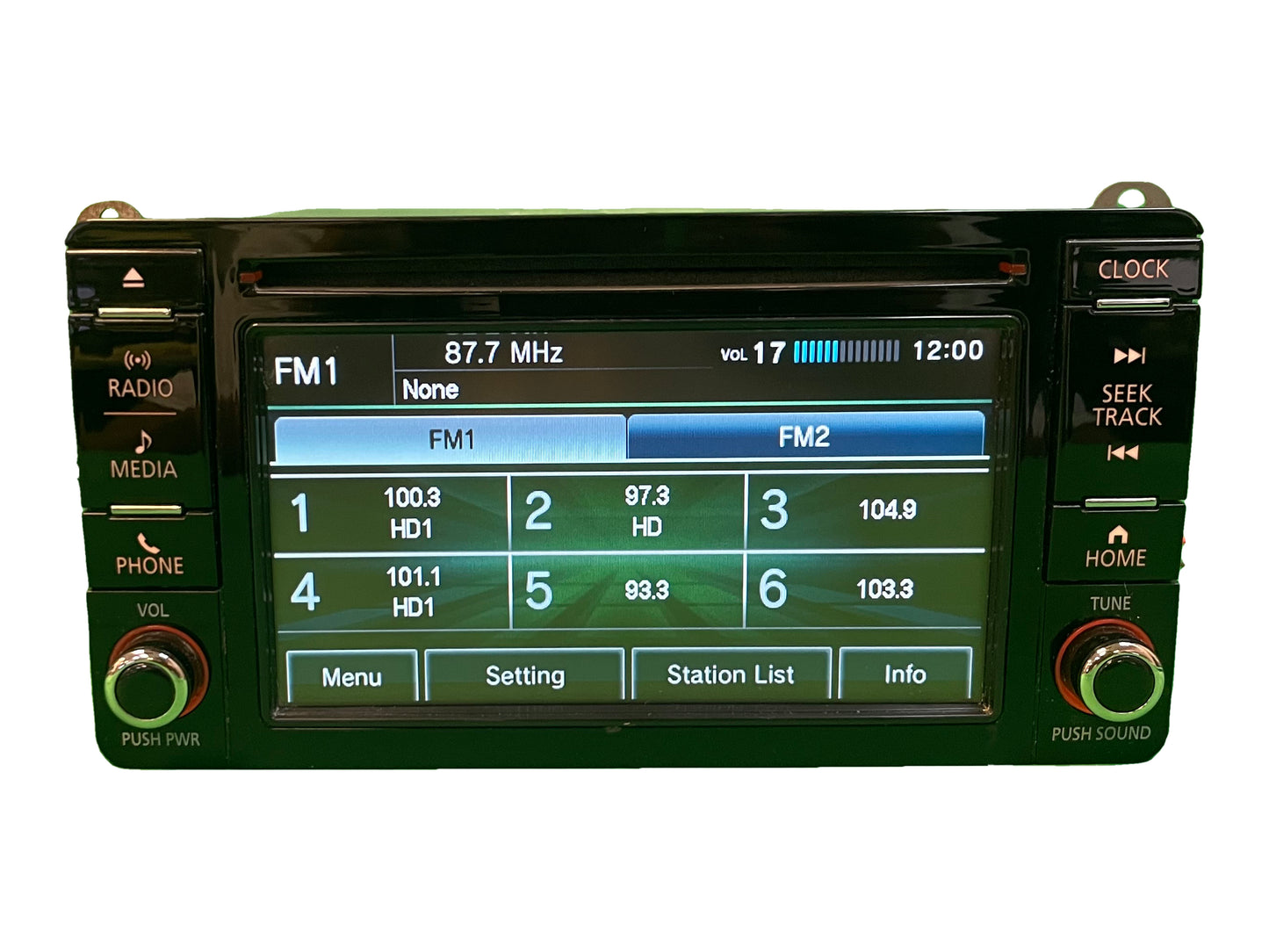 2016-2017 Mitsubishi Outlander Lancer OEM AM FM Radio Receiver CD Player Touch Screen Display
