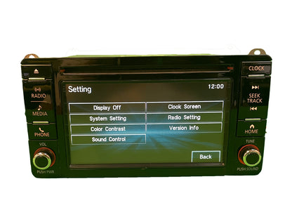 2016-2017 Mitsubishi Outlander Lancer OEM AM FM Radio Receiver CD Player Touch Screen Display