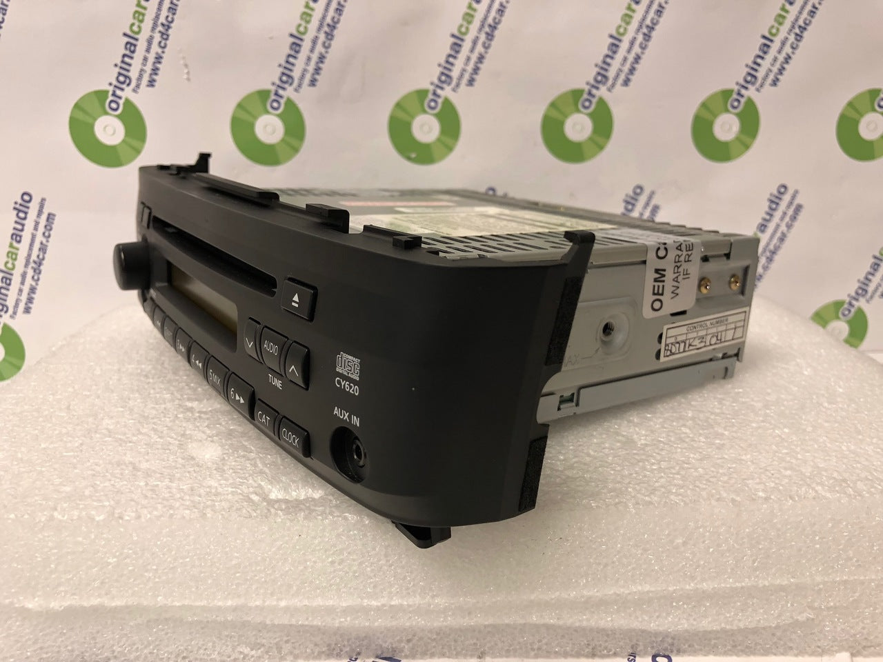 Remanufactured 2000 - 2006 Nissan Sentra OEM AM FM Radio Stereo Single CD Player AUX Remote Changer Controls 7 Speaker 180 Watt System CY620