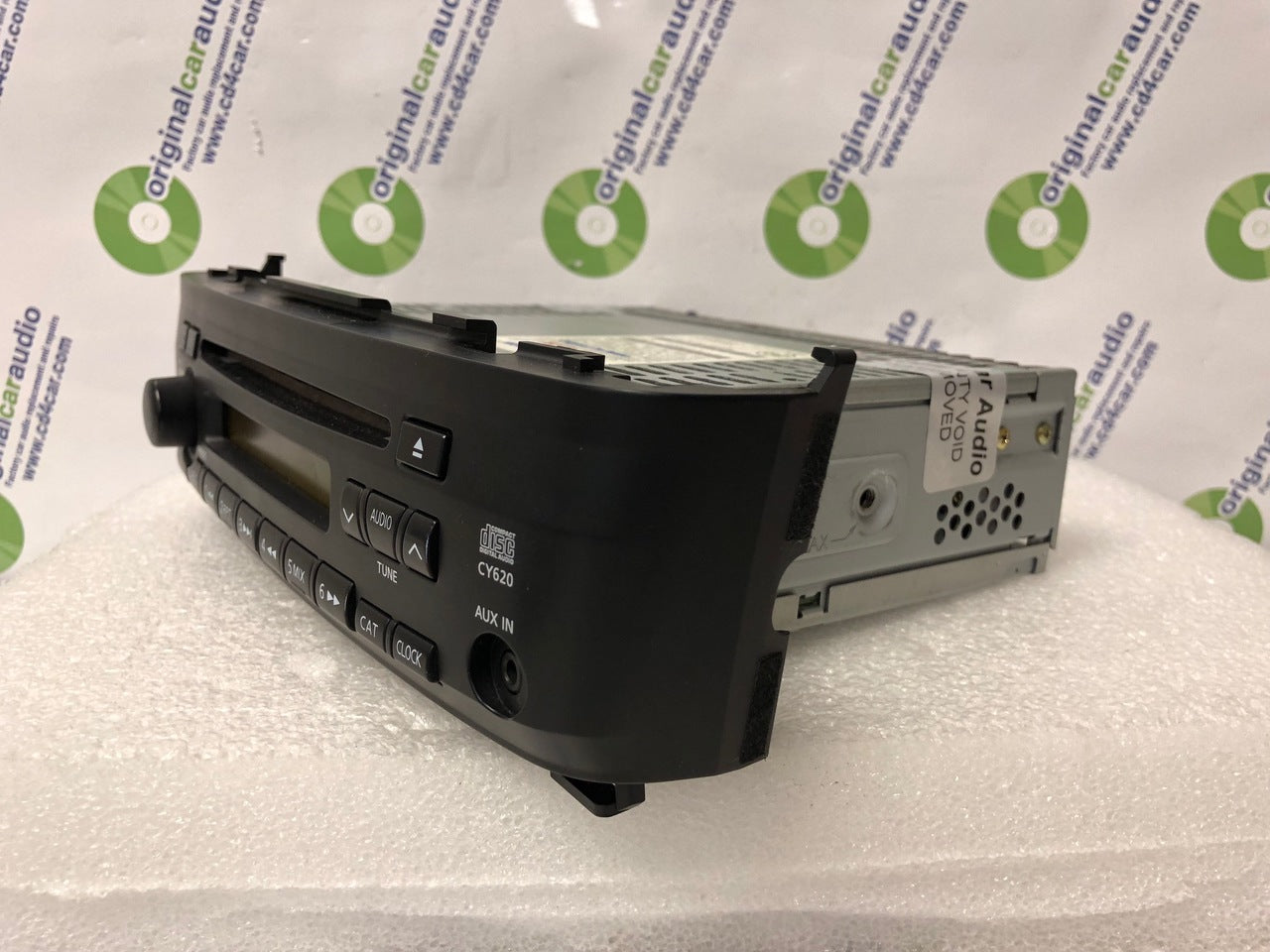 2000 - 2006 Nissan Sentra OEM AM FM Radio Stereo Single CD Player AUX Remote Changer Controls 7 Speaker 180 Watt System CY620, 28185 6Z760, 281856Z760, 28185-6Z760